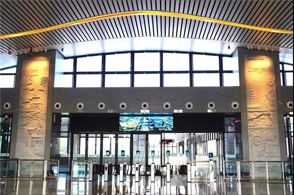 苍南高铁站 图源：温州发布