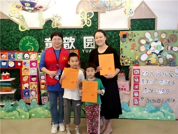 蒲鞋市街道：让童声唱响“文明创建进行时” 图源：中国网温州