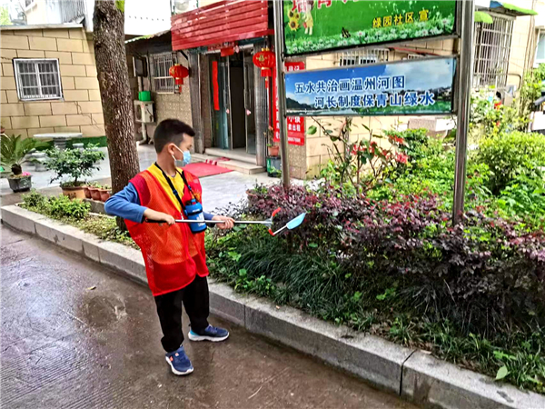 蒲鞋市街道：让童声唱响“文明创建进行时” 图源：中国网温州