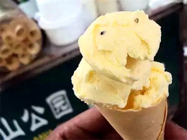 九山湖冰淇淋 圖源：溫州市文化廣電旅遊局