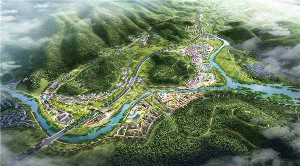 瑞安市湖嶺5A天然溫泉綜合開發項目（二期） 圖源：溫州市文化廣電旅遊局