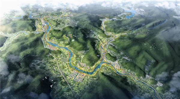 瑞安市湖嶺5A天然溫泉綜合開發項目（二期） 圖源：溫州市文化廣電旅遊局